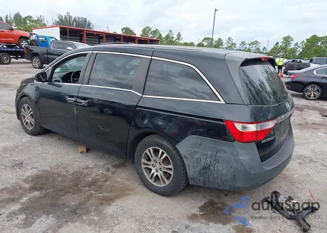 2013 Honda Odyssey Ex-L from USA, damaged, VIN 5FNRL5H61DB019863